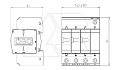 Разрядник V10-C+D 3+NPE-280, 4P, 20кА класс С+D от интернет-магазина amperkin.by