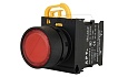 Кнопка плоская PB3E, красная, с фиксацией, с подсветкой без LED, 1NO, 6A 230VAC/24VDC, 22mm, IP65 от интернет-магазина amperkin.by