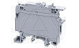 Клемма с держателем предохранителя CF4U /8x57mm, винтовая, 2 присоед., 4(max 6)mm2, 6,3A, 800V, серая от интернет-магазина amperkin.by