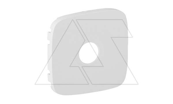 Valena Allure - Лицевая панель для розеток ТV, белая