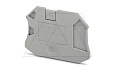 Крышка концевая D-UT 2,5/4-TWIN /2,2mm, для винтовых клемм UT 2,5..4-TWIN, серая от интернет-магазина amperkin.by Крышка концевая D-UT 2,5/4-TWIN /2,2mm, для винтовых клемм UT 2,5..4-TWIN, серая от интернет-магазина amperkin.by