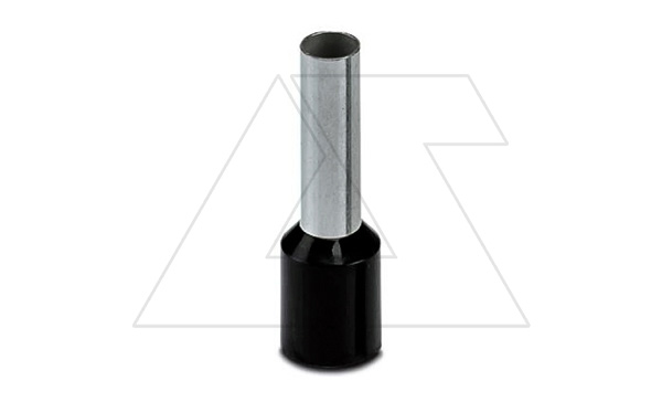 Кабельный наконечник AI 6 - 12 BK изолированный, сечение 6mm2, длина 12mm, черный (упак. 100шт.) Кабельный наконечник AI 6 - 12 BK изолированный, сечение 6mm2, длина 12mm, черный (упак. 100шт.)