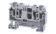 Клемма проходная CX6 /8x62,1mm, пружинная, 2 присоед., 6mm2, 41A, 1000V, серая от интернет-магазина amperkin.by