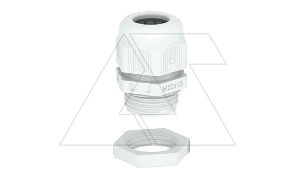 Ввод V-TEC VM16+LGR кабельный с контргайкой, М16х1.5, IP68, UV-resistant, для ввода кабеля Ø4,5-10мм, серый, полиамид Ввод V-TEC VM16+LGR кабельный с контргайкой, М16х1.5, IP68, UV-resistant, для ввода кабеля Ø4,5-10мм, серый, полиамид