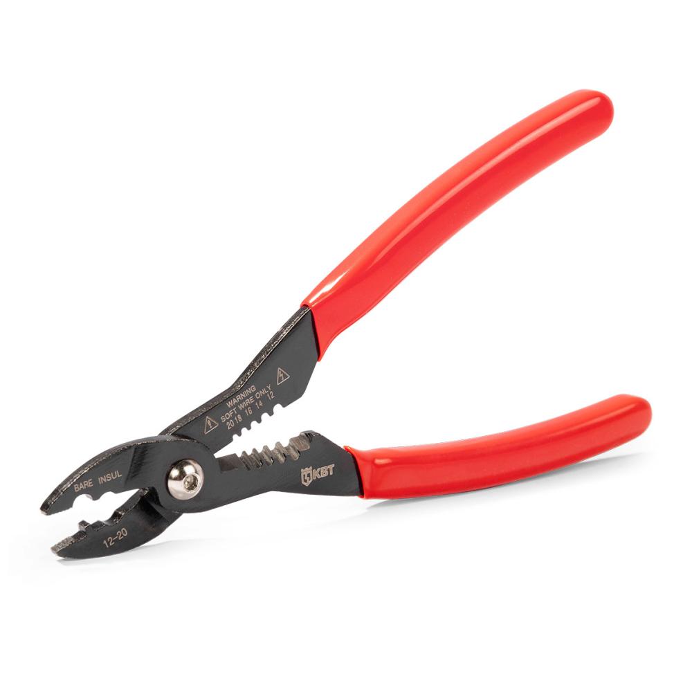 Многофункциональный стриппер для снятия изоляции с проводов 0.5–4.0 мм² с функцией резки и опрессовки WS-01A (КВТ)