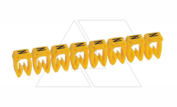 Маркер CAB3 d=1.5-2.5mm - "N" (упак.300 шт) Маркер CAB3 d=1.5-2.5mm - "N" (упак.300 шт)