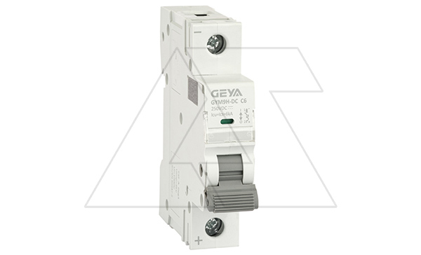 Авт. выкл. GYM9HDC-1P-6C, 1P, 6A, хар-ка C, 6kA, 250VDC, 1M Авт. выкл. GYM9HDC-1P-6C, 1P, 6A, хар-ка C, 6kA, 250VDC, 1M