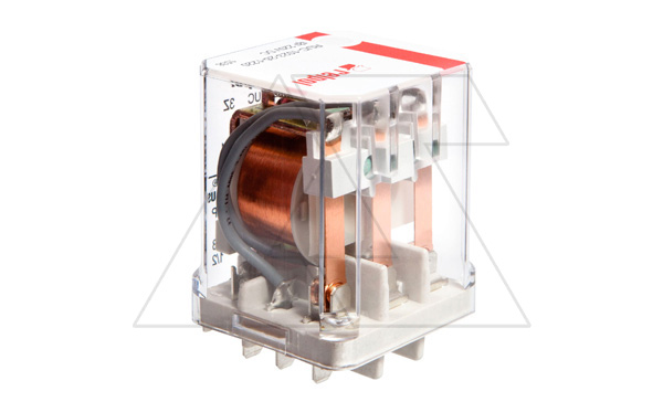 Реле RUC-1013-26-1012-K, 3CO, 16A(250VAC), 12VDC, тест-кнопка Реле RUC-1013-26-1012-K, 3CO, 16A(250VAC), 12VDC, тест-кнопка