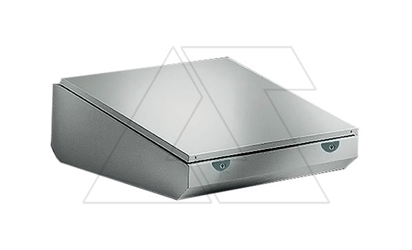 Полка ME 600x400(650)мм (ШхГ) для пульта управления, RAL7035