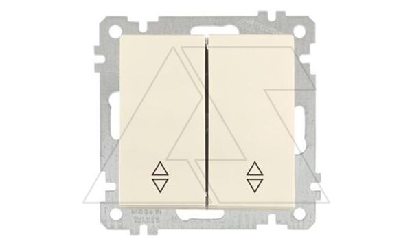 21 - Переключатель на два направления двухклавишный, пруж. зажимы, сл.кость 21 - Переключатель на два направления двухклавишный, пруж. зажимы, сл.кость