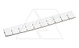 Маркировка клеммных модулей CA509/K12WHT для клемм 12mm, белая (упак. 100шт.) от интернет-магазина amperkin.by