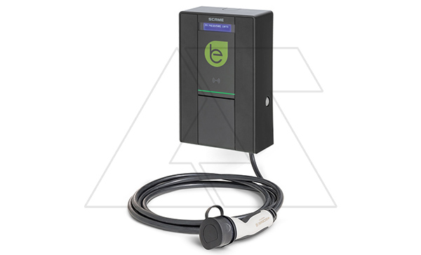 Зарядное устройство BE-W, Тип2, 22kW (32A, 400VAC 3P+N+E), с кабелем 4m, LCD, антрацит, 235x370x115mm, IK08, IP54 Зарядное устройство BE-W, Тип2, 22kW (32A, 400VAC 3P+N+E), с кабелем 4m, LCD, антрацит, 235x370x115mm, IK08, IP54