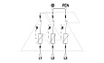 Разрядник V50-3-280, 3P, It(10/350)=37,5кА, It(8/20)=120кА, Up=1.3кВ, В+C от интернет-магазина amperkin.by