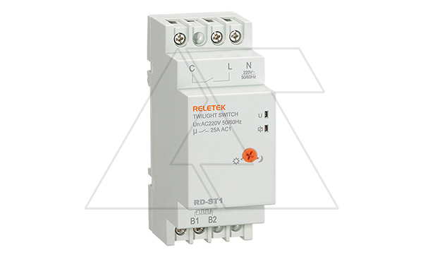 Фотореле RD-ST1, 1NO, 25А(250VAC), 230VAC, 2_100 Lux, с датчиком IP65, 2M (стикерованный) Фотореле RD-ST1, 1NO, 25А(250VAC), 230VAC, 2_100 Lux, с датчиком IP65, 2M (стикерованный)