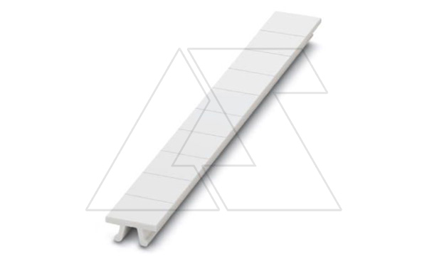 Планка Zack ZB 10:UNBEDRUCKT для клемм 10,2mm, без надписей, 10 элементов, PA, белая Планка Zack ZB 10:UNBEDRUCKT для клемм 10,2mm, без надписей, 10 элементов, PA, белая