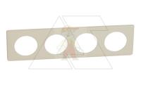Celiane - Рамка 4 поста светло-бежевый