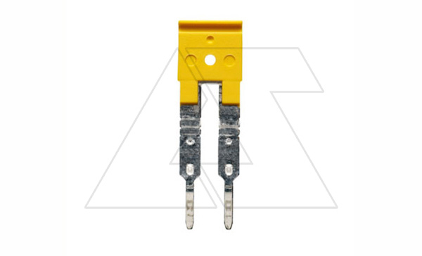 Шунт ZQV 2.5/2 на 2 пружинные клеммы ZDU 2,5 Шунт ZQV 2.5/2 на 2 пружинные клеммы ZDU 2,5