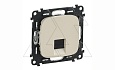 Valena Allure - Розетка 1хRJ-45 UTP CAT5E, слоновая кость (инд. упаковка/стикерованный) от интернет-магазина amperkin.by