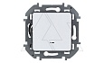 Inspiria - Выключатель с подсветкой (белый) от интернет-магазина amperkin.by
