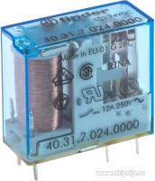 Миниатюрное реле 40.31.7.024.0000, 1CO, 10A(250VAC/30VDC), 24VDC Миниатюрное реле 40.31.7.024.0000, 1CO, 10A(250VAC/30VDC), 24VDC