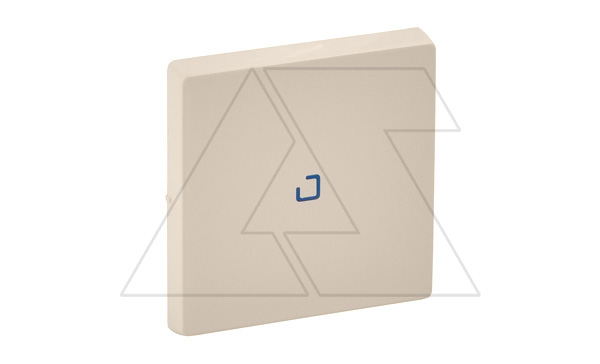 Valena Life - Лицевая панель для выключателя одноклавишного с подсветкой/индикацией, слоновая кость