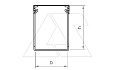 Перфокороб LK4 N 60080, органайзер для шкафов, 60 x 80 мм (глубина х ширина крышки), L=2000мм, RAL 7030 серый