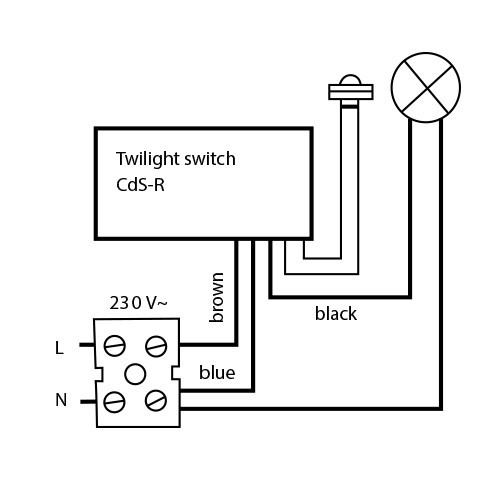 Сумеречный выключатель B.E.G. CdS-R от интернет-магазина amperkin.by