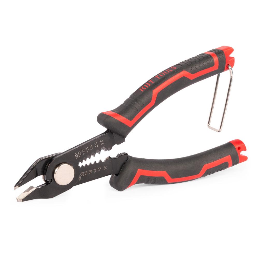 Бокорезы для резки проводов сечением ∅ до 6 мм² с функцией зачистки изоляции MC-02 (КВТ)