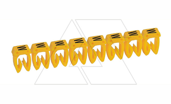 Маркер CAB3 d=1.5-2.5mm - "W" (упак.300 шт) Маркер CAB3 d=1.5-2.5mm - "W" (упак.300 шт)