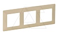 Valena Life - Рамка 3 поста верт/гориз, слоновая кость от интернет-магазина amperkin.by