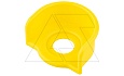 Козырек защитный от случайных нажатий, желтый, для аварийных кнопок 22mm от интернет-магазина amperkin.by
