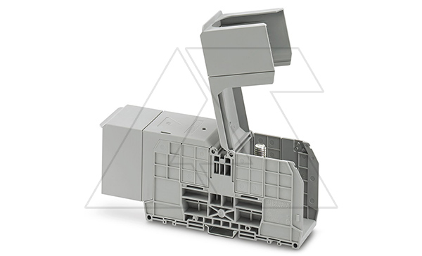 Клемма болтовая RBO 12-HC /49mm, 2 присоед., M12, 240mm2, 415A, 1000V, с защитными крышками, серая Клемма болтовая RBO 12-HC /49mm, 2 присоед., M12, 240mm2, 415A, 1000V, с защитными крышками, серая
