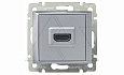 Valena - Розетка HDMI для аудио/видеоустройств, алюминий от интернет-магазина amperkin.by