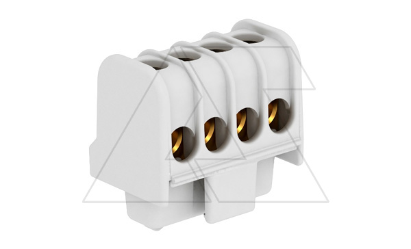 Клемная колодка KL-T 06-16 для коробок Т100-350, 4х6...16мм², 400V, серый, полиамид Клемная колодка KL-T 06-16 для коробок Т100-350, 4х6...16мм², 400V, серый, полиамид