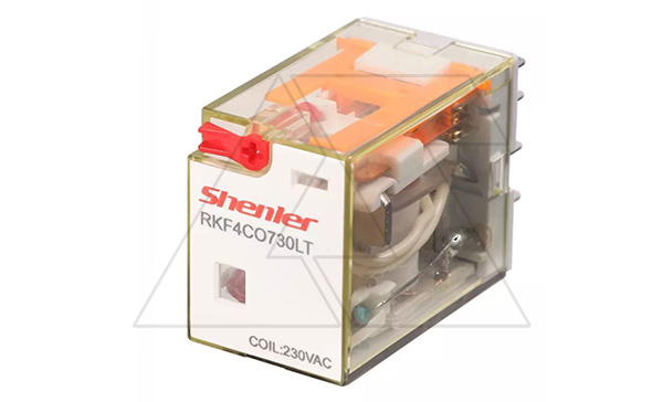 Реле RKF4CO730LT, 4CO, 6A(250VAC/30VDC), 230VAC, мех. индикация, тест-кнопка с блокировкой, LED Реле RKF4CO730LT, 4CO, 6A(250VAC/30VDC), 230VAC, мех. индикация, тест-кнопка с блокировкой, LED