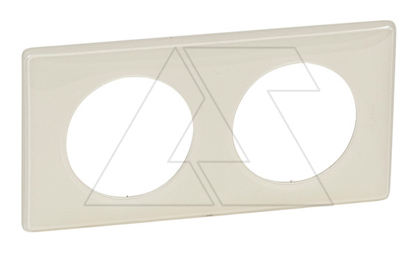 Celiane - Рамка 2 поста слоновая кость new