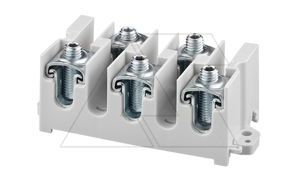 Моноблок для пятижильного кабеля Morek MAB16x5 серый, 5P(3P+N+PE), 5x2,5_16mm² Cu, 5x124A, 690V Моноблок для пятижильного кабеля Morek MAB16x5 серый, 5P(3P+N+PE), 5x2,5_16mm² Cu, 5x124A, 690V