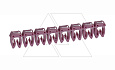 Маркер CAB3 d=1.5-2.5mm - "7" (фиолетовый) упак.1200 шт от интернет-магазина amperkin.by Маркер CAB3 d=1.5-2.5mm - "7" (фиолетовый) упак.1200 шт от интернет-магазина amperkin.by