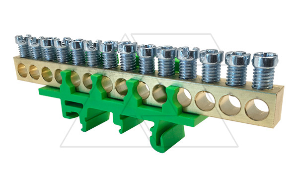 Клемма Morek для заземления PE14  14x1,6_16mm² Cu, 63A, 690V, зеленый, на DIN-рейку, IP00 (стикерованный) Клемма Morek для заземления PE14  14x1,6_16mm² Cu, 63A, 690V, зеленый, на DIN-рейку, IP00 (стикерованный)