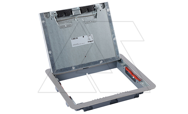 Крышка под покрытие до 8mm для коробки 12/18М, нержавеющая сталь