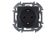 Inspiria - Розетка 2P+E нем. стд. (антрацит) от интернет-магазина amperkin.by