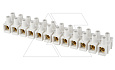 Клеммник T85 разрезаемый, 12шт, 76A 16mm², 450VAC, GWT850, полипропилен, белый, CONNECTO от интернет-магазина amperkin.by