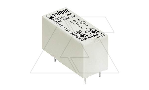 Реле RM87N-2011-35-1024, 1CO, 12A(250VAC/24VDC), 24VDC, растр 3.5mm, IP67 Реле RM87N-2011-35-1024, 1CO, 12A(250VAC/24VDC), 24VDC, растр 3.5mm, IP67