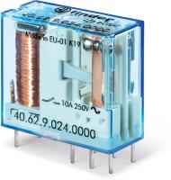 Миниатюрное реле 40.62.9.024.0000, 2CO, 10A(250VAC/30VDC), 24VDC Миниатюрное реле 40.62.9.024.0000, 2CO, 10A(250VAC/30VDC), 24VDC
