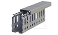 Перфокороб KKD 2540, органайзер для шкафов, 25x40х2000мм (ШxВхД), RAL 7030, серый от интернет-магазина amperkin.by