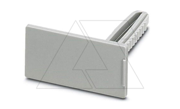 Держатель групповой маркировки клемм KLM 3 /10mm, для этикеток 20x8mm, серый Держатель групповой маркировки клемм KLM 3 /10mm, для этикеток 20x8mm, серый