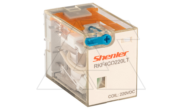 Реле RKF4CO220LT, 4CO, 6A(250VAC/30VDC), 220VDC, мех. индикация, тест-кнопка с блокировкой, LED Реле RKF4CO220LT, 4CO, 6A(250VAC/30VDC), 220VDC, мех. индикация, тест-кнопка с блокировкой, LED