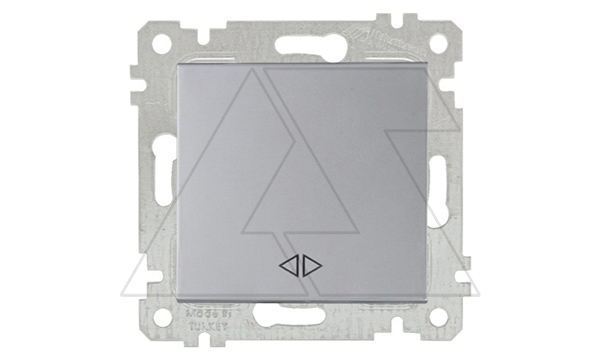 Rita - Выключатель промежуточный, пруж. зажимы, нерж. сталь