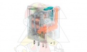 Реле R2N-2012-23-1220-WTLD, 2CO, 12A(250VAC), 220VDC, мех. инд., тест-кнопка, LED, выпрям. диод от интернет-магазина amperkin.by