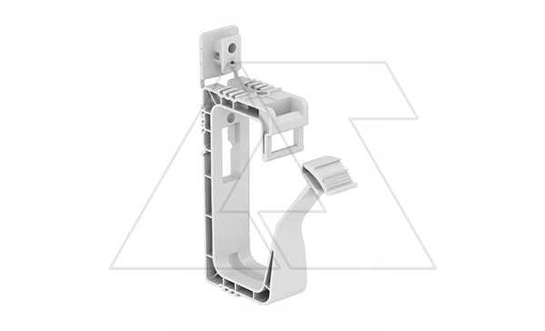 Крепление 2031 40 Grip 40 групповое, захват, до 40 кабелей NYM 3х1,5мм², серый полипропилен Крепление 2031 40 Grip 40 групповое, захват, до 40 кабелей NYM 3х1,5мм², серый полипропилен